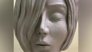 ساخت تندیس چهره هلیاعلیزاده