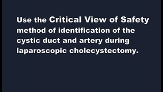 The critical view of safety