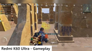 تست گیمینگ بازی PUBG روی گوشی Redmi K60 Ultra