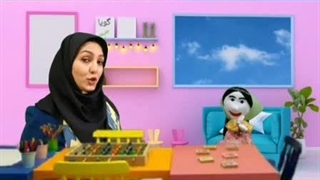 کاردستی زرافه/مرجان چرخی