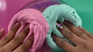 اسلایم دو رنگ