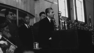 برگزاری نخستین کنگره شرکت‌های تعاونی روستایی ایران (کنگره ملی دهقانان) در حضور محمدرضا شاه پهلوی ۱۹ دی ۱۳۴۱