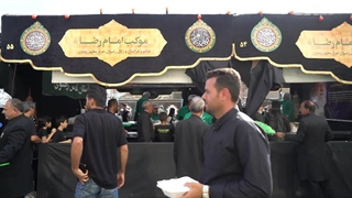 موکبی به نام امام رضا علیه‌السلام به همت خدام، فراشان و زلال رضوان حرم مطهر رضوی