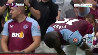 خلاصه بازی استون ویلا ۳-کریستال پالاس ۱_