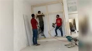 آموزش نصب کمد دیواری