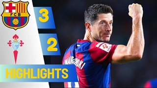 هایلایت بازی بارسلونا 3-2 سلتاویگو