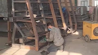 قالب دیوار خودایستا مرز ایران وافغانستان kimiabeton.com