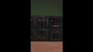 چند راهی و شارژر گرین لاین Green Lion هفت پورت USB-A و 1 پورت PD