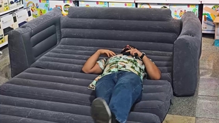 کاناپه بادی تختشو دو نفره