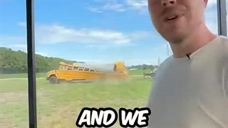 Metal Pipe Vs School Bus - MrBeast Short Video 18