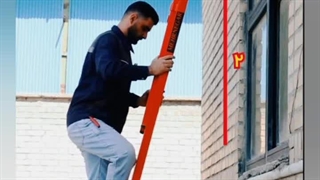 آموزش استفاده از نردبان مخابراتی