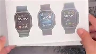 "آنباکسینگ اپل واچ اولترا 2 2024 مدل Alpine Loop Band"