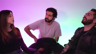 مسابقه تقلید صدا!!؟ (میا و کوروش)