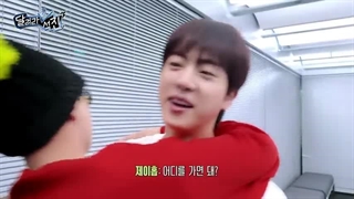 قسمت پانزدهم برنامه ران جین Run Jin با حضور جی هوپ + زیرنویس فارسی