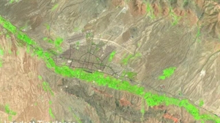 تغییرات شهر زنجان با استفاده از تصاویر ماهواره ای لندست
