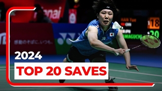 20 سیو برتر بدمینتون در سال 2024 - Top 20 Saves of 2024