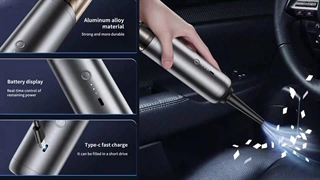 جارو شارژی خودرو HR-03 هیسکا HISKA