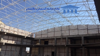 پروژه سازه فضایی فرهنگسرای باسمنج