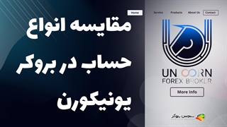 مقایسه انواع حساب‌های بروکر یونیکورن (Unicorn) | بررسی اسپرد و شرایط معاملاتی