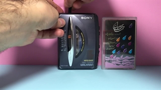 تست واکمن رادیو دار sony