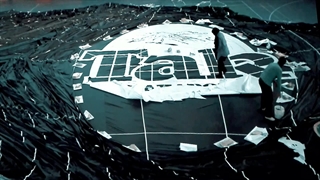 چاپ طرح روی بالن هوای گرم