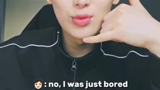 فقط وقتی که صداشو نازک میکنه تا شبیه خواهرش بشه.....(حالا ای ان داره می یاد من یکم دیگه هم آپلود میکنم...)