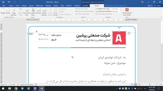 سربرگ خام شرکتی