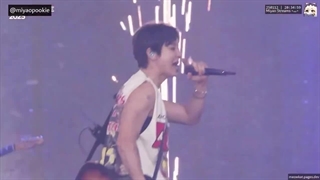 انفجار استیج توسط چانیول با بک اگین