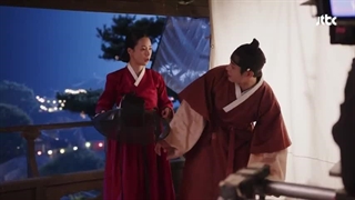 پشت صحنه قسمت 11 سریال افسانه بانو اوک ` `