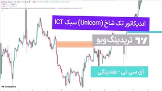 اندیکاتور تک شاخ (Unicorn) سبک ICT در تریدینگ ویو دانلود رایگان [تریدینگ فایندر]