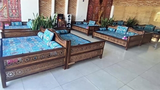 صنایع چوب نصر؛ بزرگترین تولید کننده تخت و مبلمان سنتی در ایران