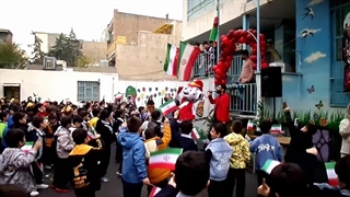 برگزاری جشن مدرسه در تهران