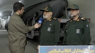 رونمایی از پایگاه راهبردی دریایی سپاه پاسداران با حضور فرمانده کل سپاه