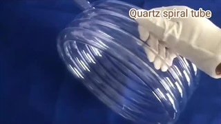 لوله کوارتز مارپیچی