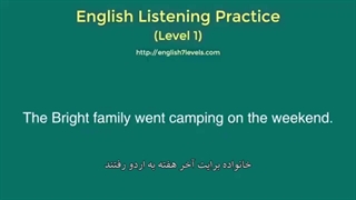 پادکست آموزش و تمرین زبان انگلیسی با ترجمه ، لول 1، قسمت اول(لینک دانلود توضیحات)