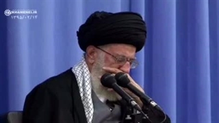 روضه‌ شهادت حضرت موسی‌ ابن‌ جعفر(ع) محضر رهبر معظم انقلاب ۱۳۹۵