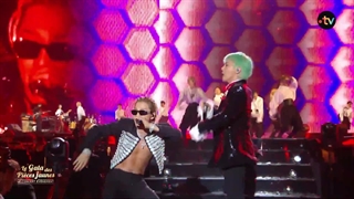اجرای جی دراگون و ته یانگ بیگ بنگ Taeyang & G-dragon BIGBANG در ایونت Gala des Pièces jaunes 2025