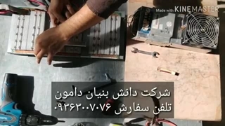 آموزش نصب واتر بلاک دستگاه M3x قسمت پنجم_ نصب پاور و کنترل برد