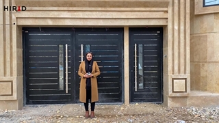 سمنان+درب حیاط و درب پارکینگ فلزی