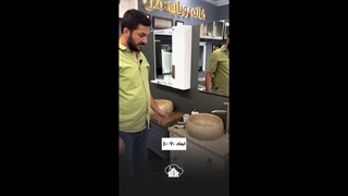 کابین روشویی با آینه لمسی مدل دراور