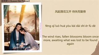 آهنگ و موسیقی سریال چینی لحظه ای برای ابد (A Moment But Forever OST)