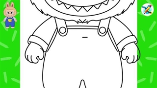 نحوه نقاشی لابوبو | آموزش گام به گام آسان برای مبتدیان