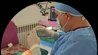 کاشت دندان دائمی آقای شکوری توسط دکتر پورصادقی