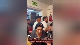 خروج سراسیمه یهودیان از یک کنیسه پس از اصابت موشک ج.ا در اسراییل !!