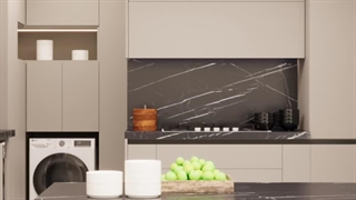 طراحی کابینت ساده و مدرن با جذابترین رنگ