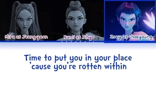 لیریک آهنگ take down از هانتریکس