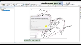 افزودن لایه به برنامه ArcGIS و نمایش نقشه در gis